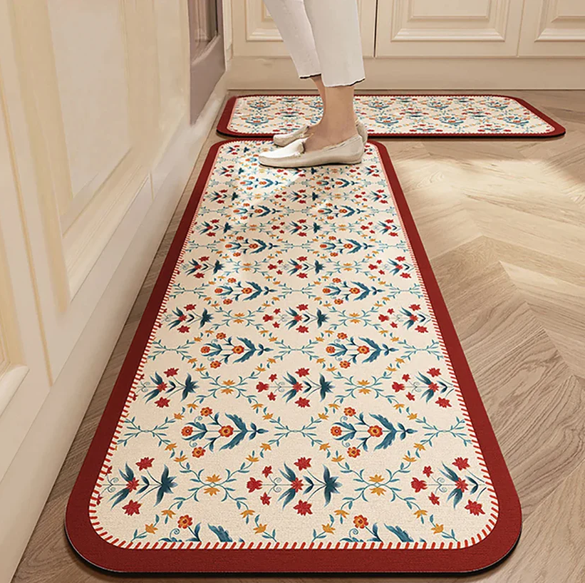 Non-Slip Kitchen Rugs - Practical Floor Decoration