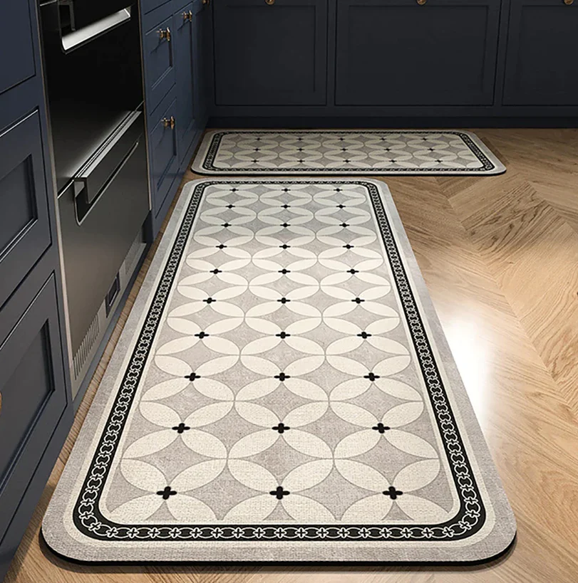 Non-Slip Kitchen Rugs - Practical Floor Decoration