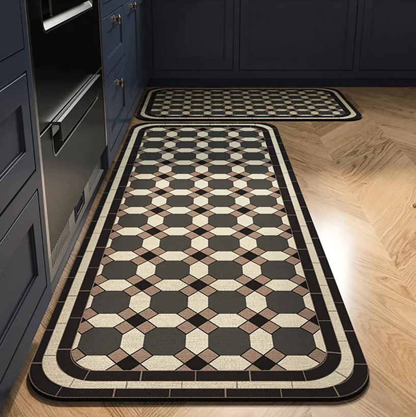 Non-Slip Kitchen Rugs - Practical Floor Decoration