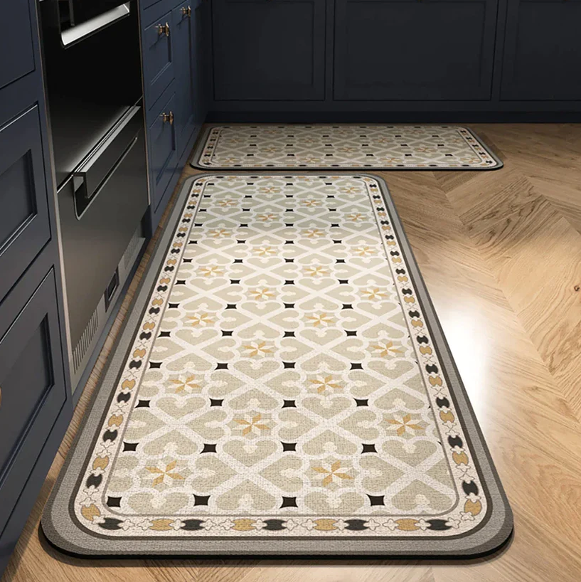 Non-Slip Kitchen Rugs - Practical Floor Decoration