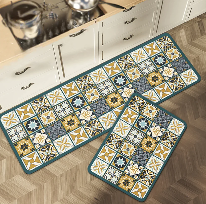 Non-Slip Kitchen Rugs - Practical Floor Decoration