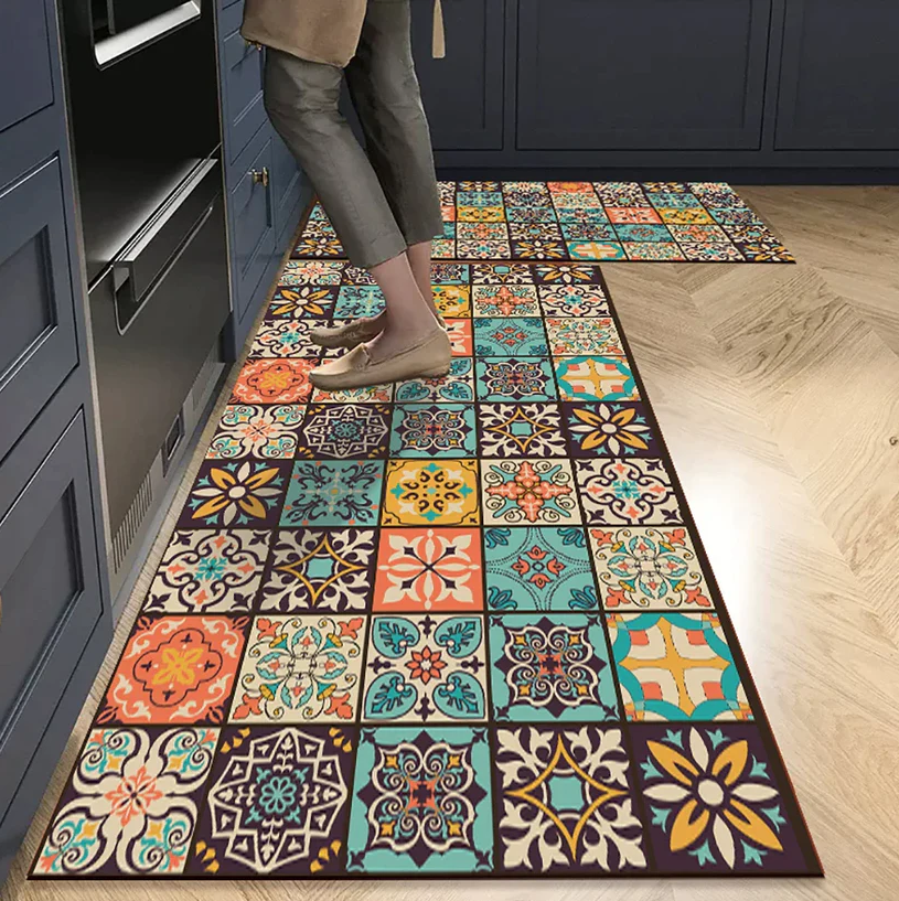 Non-Slip Kitchen Rugs - Practical Floor Decoration