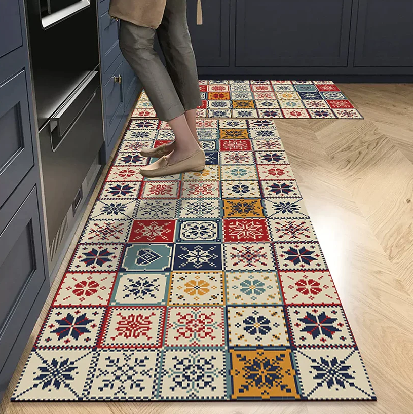 Non-Slip Kitchen Rugs - Practical Floor Decoration