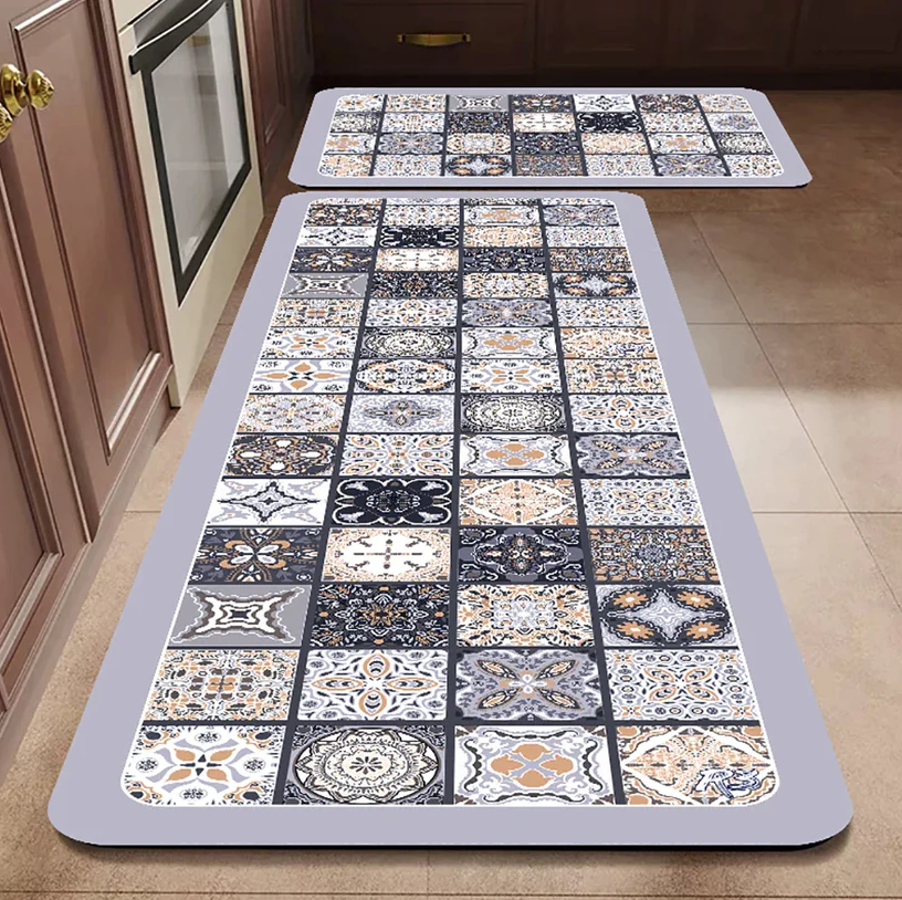 Non-Slip Kitchen Rugs - Practical Floor Decoration