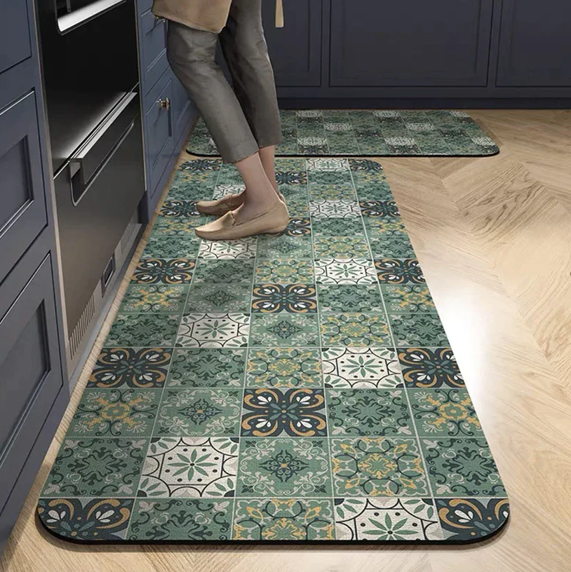 Non-Slip Kitchen Rugs - Practical Floor Decoration