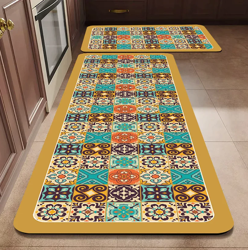 Non-Slip Kitchen Rugs - Practical Floor Decoration