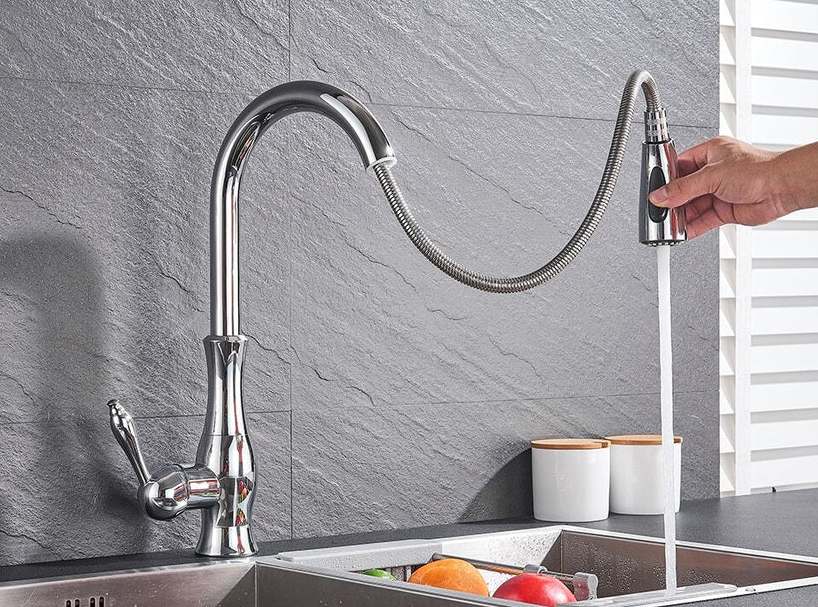 Retractable Kitchen Faucet