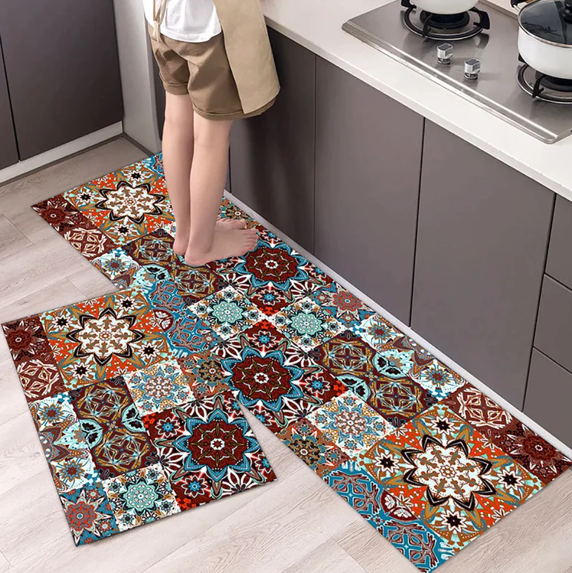 Non-Slip Kitchen Rugs - Practical Floor Decoration