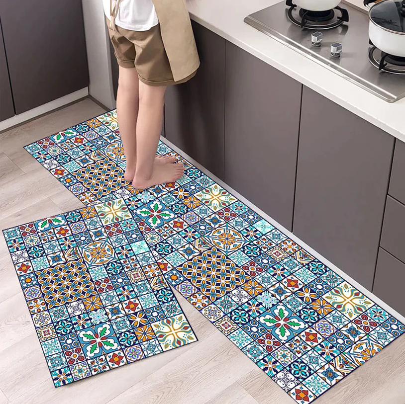 Non-Slip Kitchen Rugs - Practical Floor Decoration