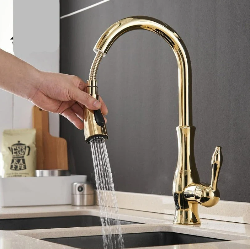 Retractable Kitchen Faucet