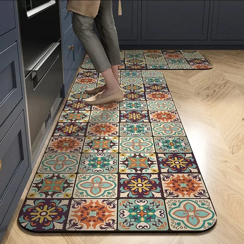 Non-Slip Kitchen Rugs - Practical Floor Decoration