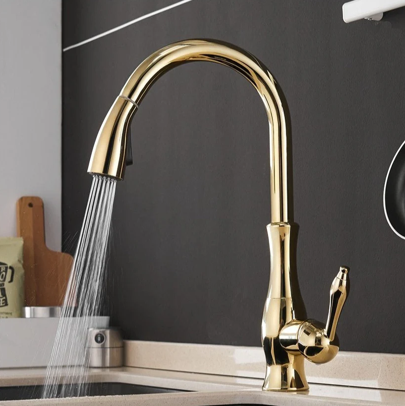 Retractable Kitchen Faucet