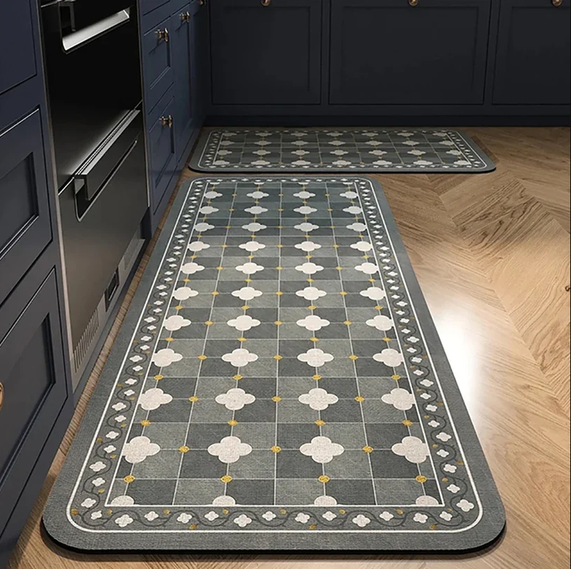 Non-Slip Kitchen Rugs - Practical Floor Decoration