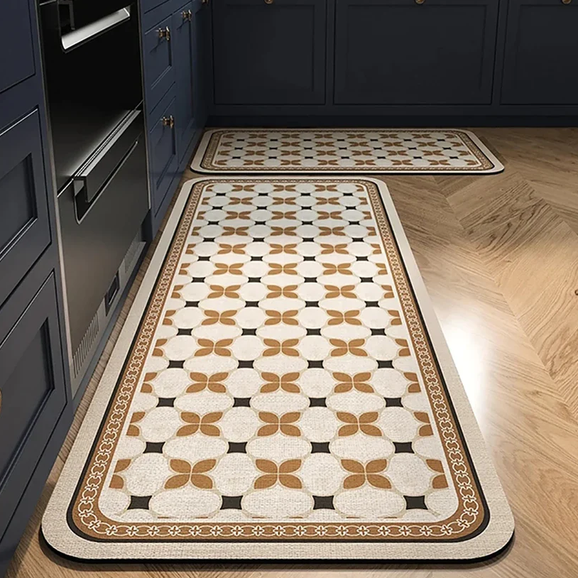 Non-Slip Kitchen Rugs - Practical Floor Decoration